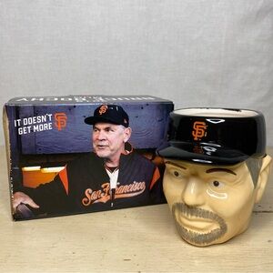 San Francisco Giants Bruce Bochy Ceramic Mug Manager Stadium Giveaway MLB